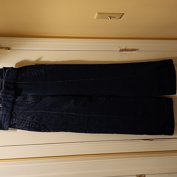 Sezane Lukas Trousers Indigo - Size 34 - Picture 9 of 10